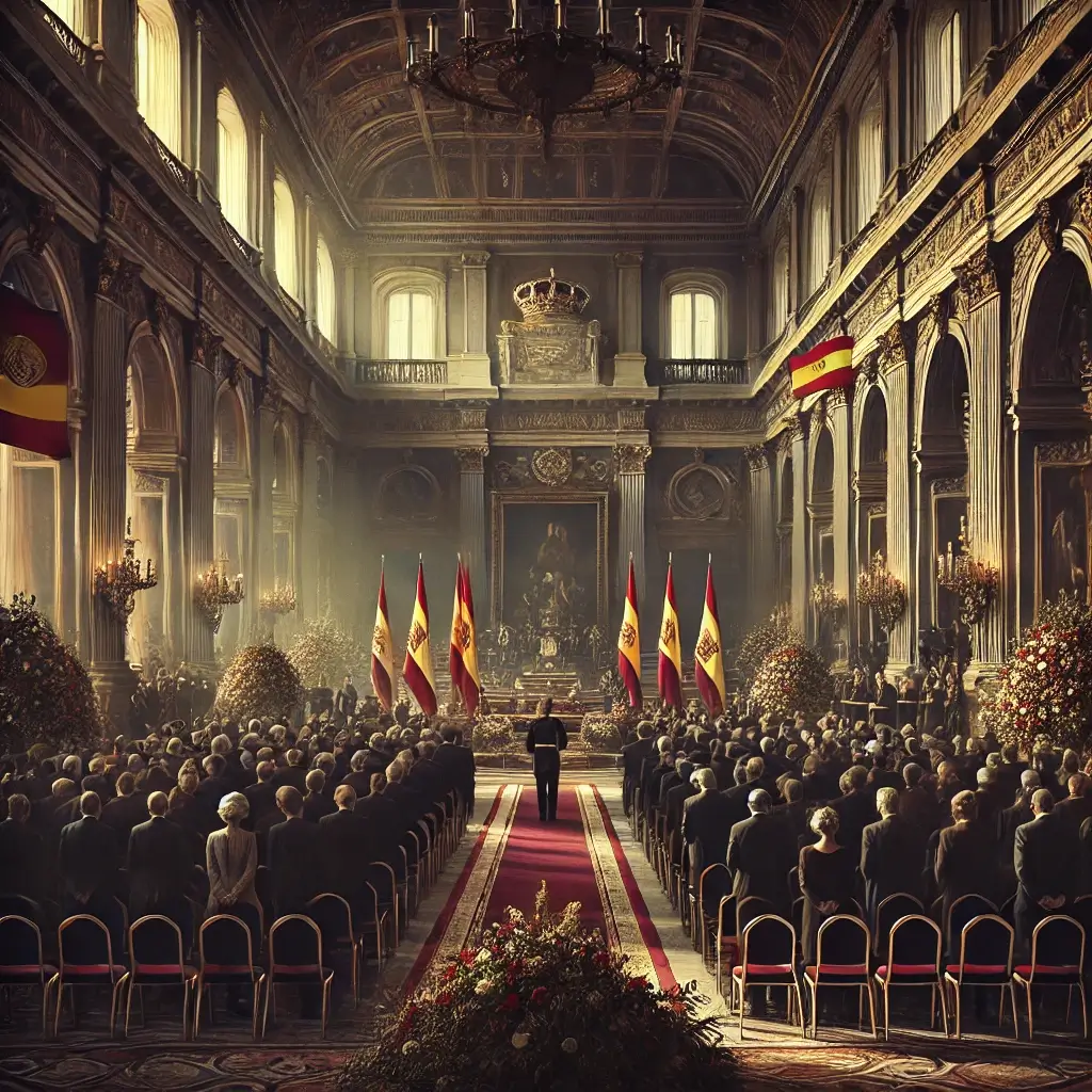 Capilla ardiente de Franco