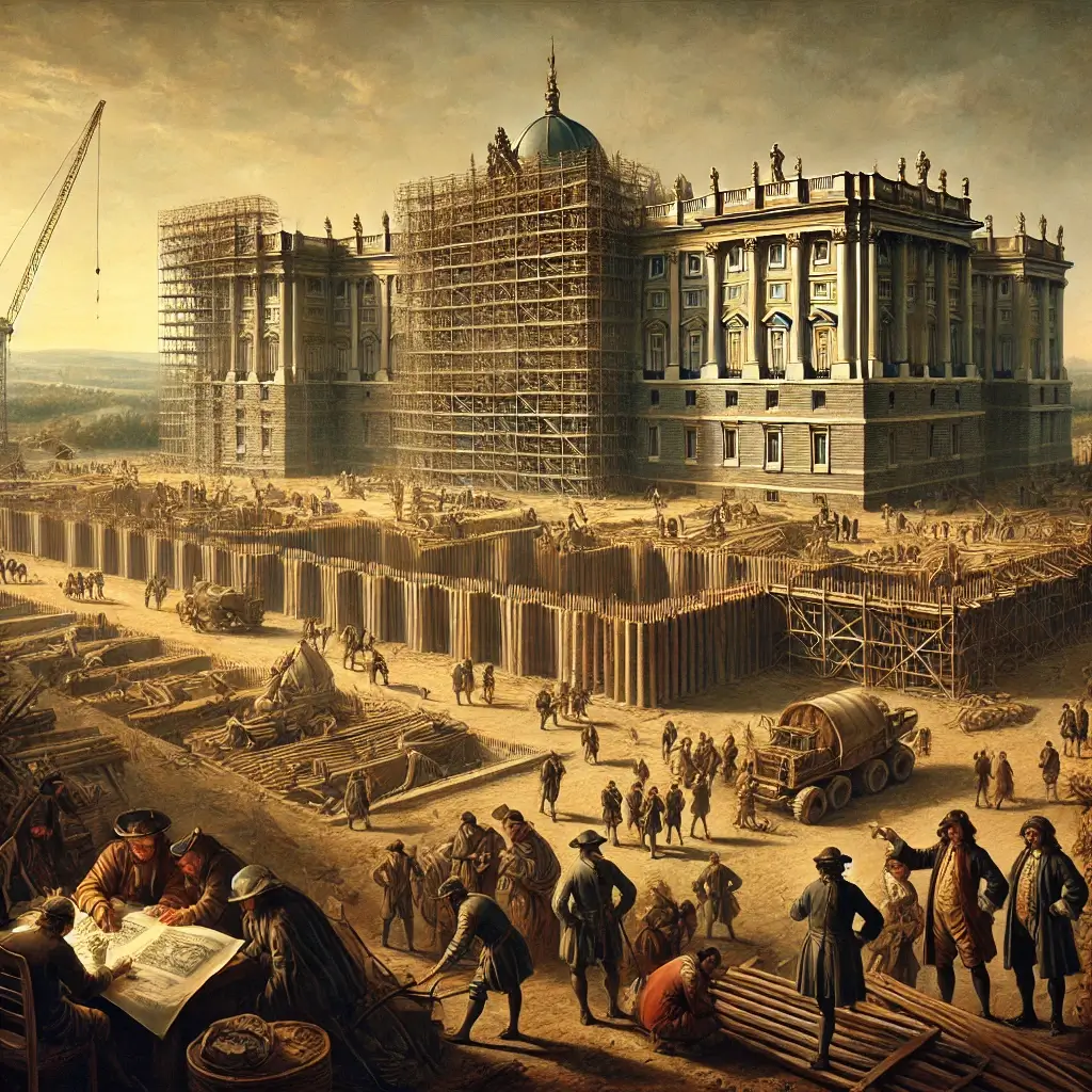 Construcción del Palacio Real